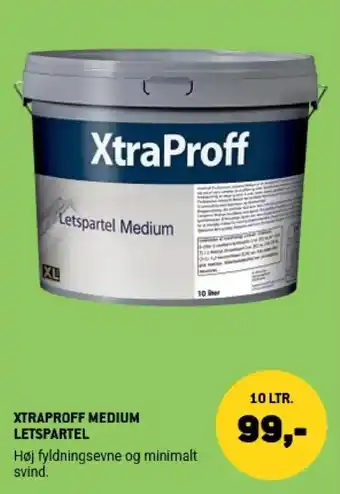 XL-BYG XtraProff Letspartel Medium tilbud
