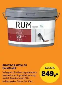 XL-BYG Rum træ & metal 50 tilbud