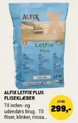 XL-BYG Alfix Letfix Plus Fliseklæber tilbud