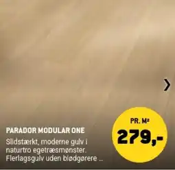XL-BYG Parador Modular One tilbud