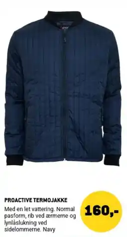 XL-BYG Proactive termojakke tilbud