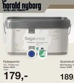 Harald Nyborg Saga sense Rullespartel tilbud