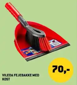 XL-BYG Vileda fejebakke med kost tilbud