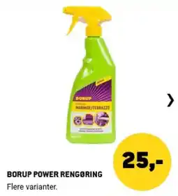 XL-BYG Borup power rengøring tilbud