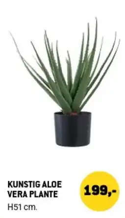 XL-BYG Kunstig aloe vera plante tilbud