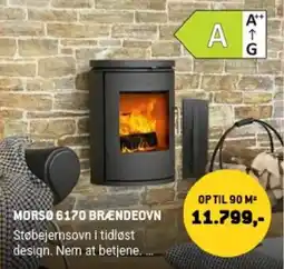 XL-BYG Morsø 6170 brændeoavn tilbud