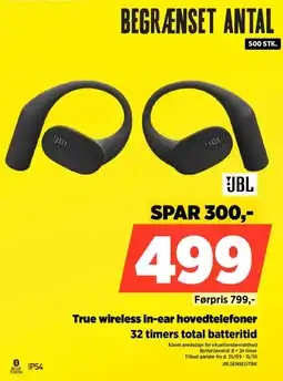 Power JBL True wireless in-ear hovedtelefoner tilbud