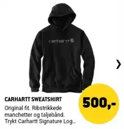 XL-BYG Carhartt sweatshirt tilbud