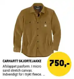 XL-BYG Carhartt skjortejakke tilbud