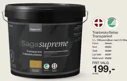 Harald Nyborg Saga supreme Transparent træbeskyttelse tilbud