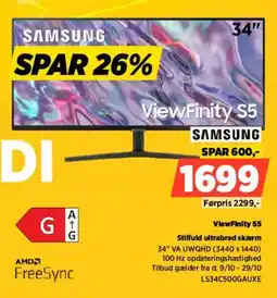 Power Samsung ViewFinity S5 tilbud
