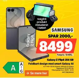 Power Samsung Galaxy Z Flip8 256 GB tilbud
