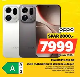 Power Oppo Find X9 Pro 512 GB tilbud