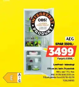 Power AEG LowFrost - teknologi tilbud