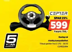 Power Cepter racing rat tilbud