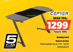 Power Cepter gaming bord tilbud