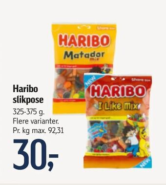 Føtex Haribo slikpose tilbud