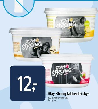 Føtex Stay Strong laktosefri skyr tilbud