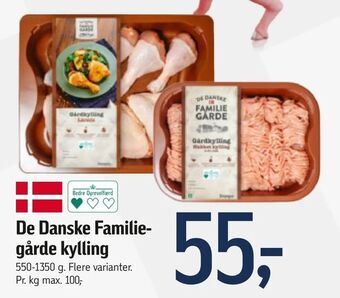 Føtex De Danske Familiegårde kylling tilbud