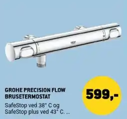 XL-BYG Grohe Precision Flow Brusetemostat tilbud