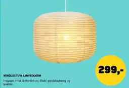 XL-BYG Nordlux Tuva Lampeskærm tilbud