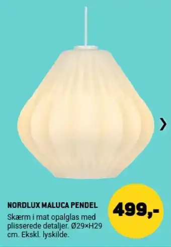 XL-BYG Nordlux Maluca Pendel tilbud