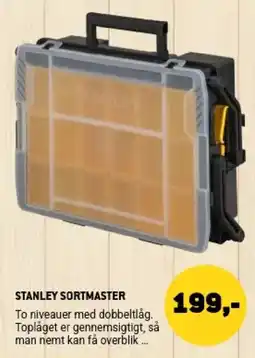 XL-BYG Stanley Sortmaster tilbud
