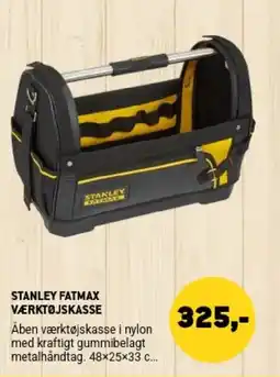 XL-BYG Stanley Fatmax værktøjskasse tilbud
