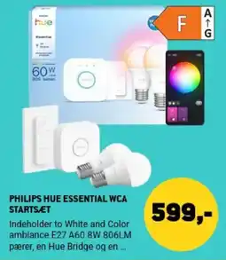 XL-BYG Philips Hue Essential WCA tilbud
