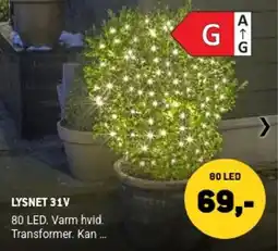 XL-BYG Lysnet 31v tilbud