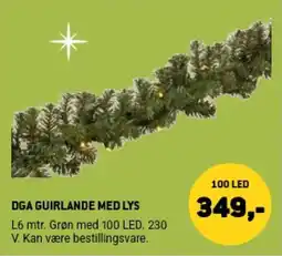 XL-BYG Dga guirlande med lys tilbud