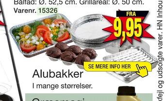 Harald Nyborg Alubakker tilbud