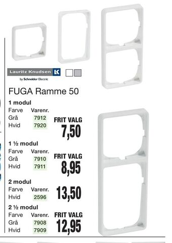 Harald Nyborg FUGA Ramme 50 tilbud