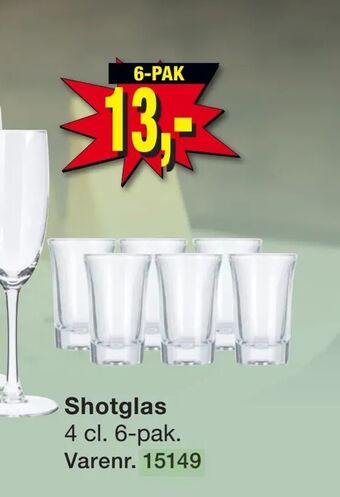 Harald Nyborg Shotglas tilbud