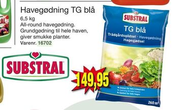 Harald Nyborg Havegødning TG blå tilbud