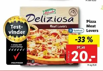 Let-Køb Pizza Meat Lovers tilbud