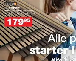 Bauhaus Akustikpanel tilbud