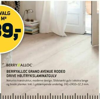 Berryalloc grand avenue rodeo drive højtrykslaminatgulv