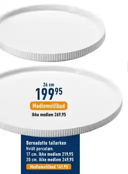 Imerco Bernadotte tallerken tilbud