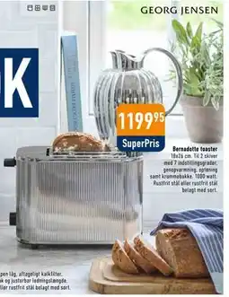 Imerco Bernadotte toaster tilbud