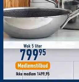 Imerco Wok 5 liter tilbud