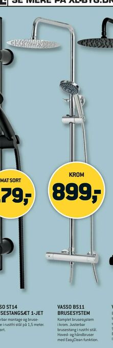 XL-BYG Vasso bs11 brusesystem tilbud