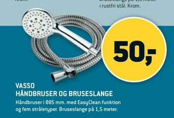 XL-BYG Vasso håndbruser og bruseslange tilbud
