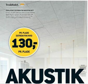 XL-BYG TROLDTEKT EXTREM FIN AKUSTIKLOFT tilbud