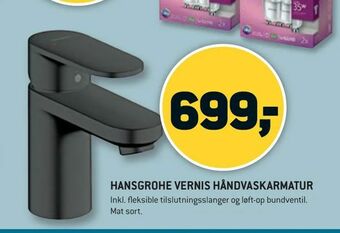 XL-BYG Hansgrohe vernis håndvaskarmatur tilbud