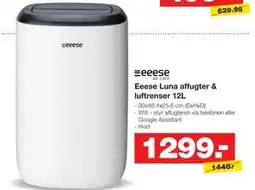 Bauhaus Eeese Luna affugter & luftrenser 12L tilbud