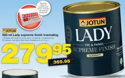 Bauhaus 680 ml Lady supreme finish træmaling tilbud
