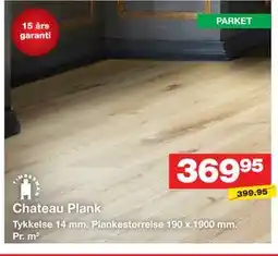 Bauhaus Chateau Plank tilbud