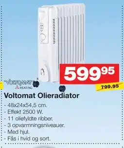 Bauhaus Voltomat Olieradiator tilbud