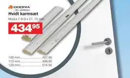 Bauhaus Hvidt karmsæt tilbud